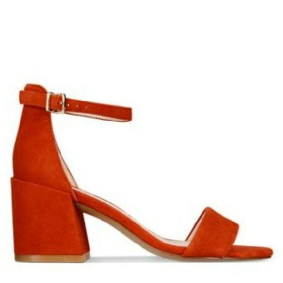 Kenneth Cole Reaction Hannon Dress Sandals Persimmon -8.5 - Picture 2 of 7